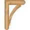 Ekena Millwork Thorton Craftsman Rough Sawn Bracket, Western Red Cedar, 6"W x 28"D x 40"H BKT06X28X40THR04RWR - alternate 4